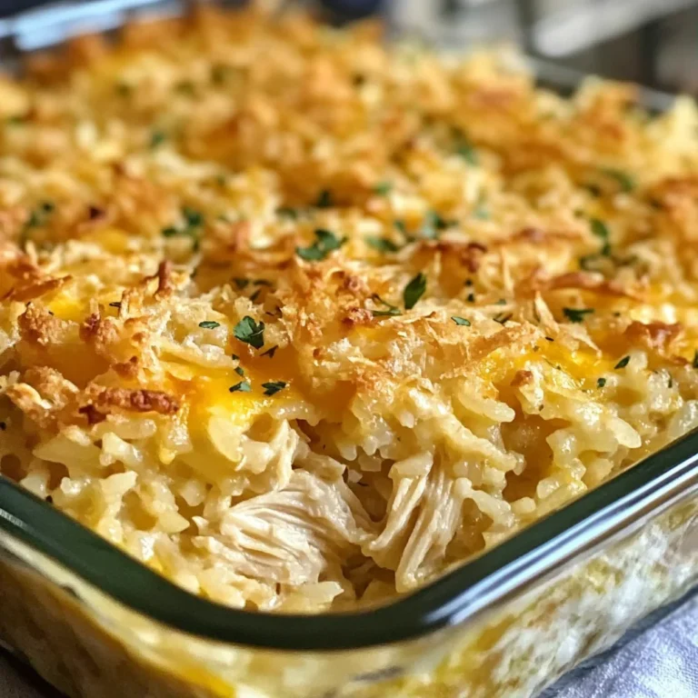 4 Million Dollar Chicken Rice-A-Roni Casserole
