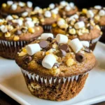 Banana S’mores Muffins