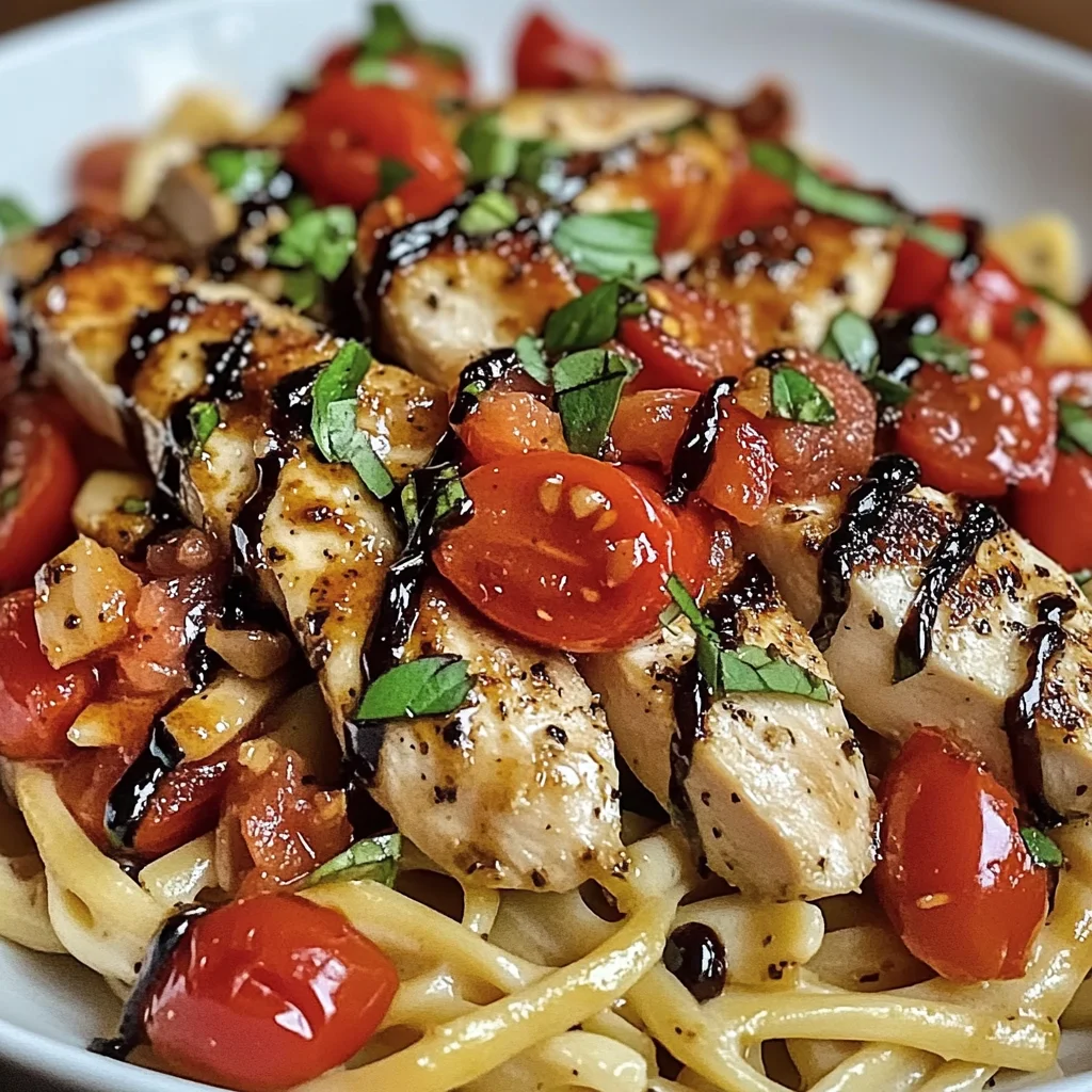 Bruschetta Chicken Pasta
