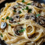Caramelized Leek and Mushroom Gruyere Pasta