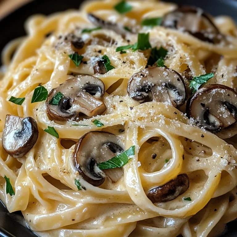 Caramelized Leek and Mushroom Gruyere Pasta