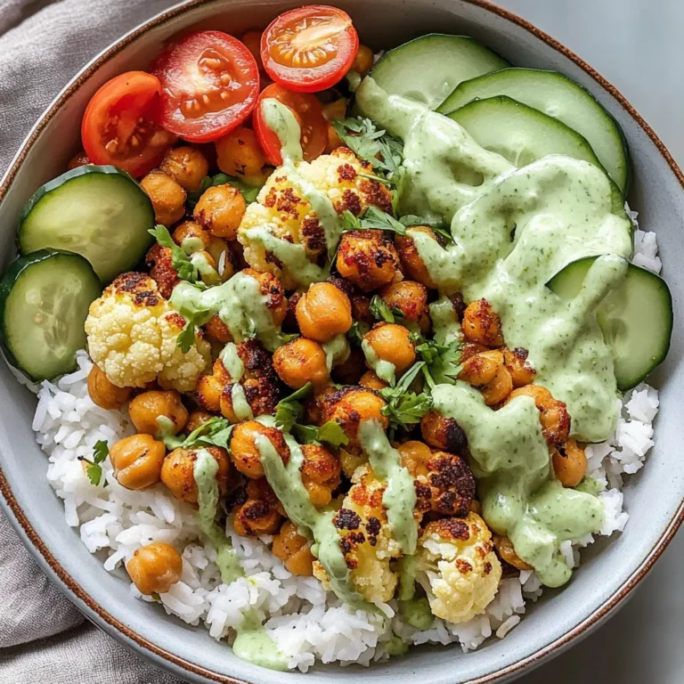 Cauliflower Shawarma Bowls