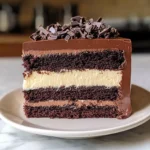 Chocolate Mousse Layer Cake