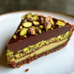 Chocolate Pistachio Ganache Tart Recipe