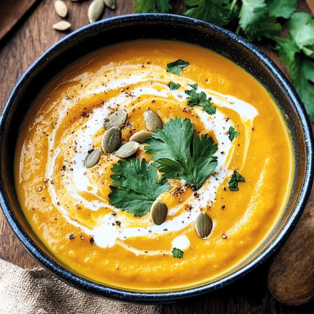Coconut Curry Pumpkin Soup
