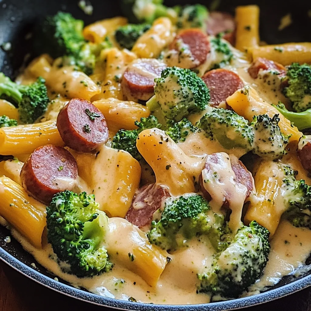 Creamy Kielbasa Broccoli Skillet 30 Minutes Ultimate Delicious