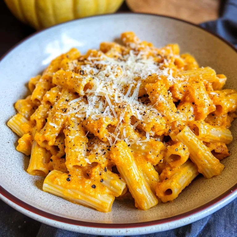 Creamy Parmesan Pumpkin Pasta
