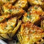 Crispy Parmesan Artichoke Hearts