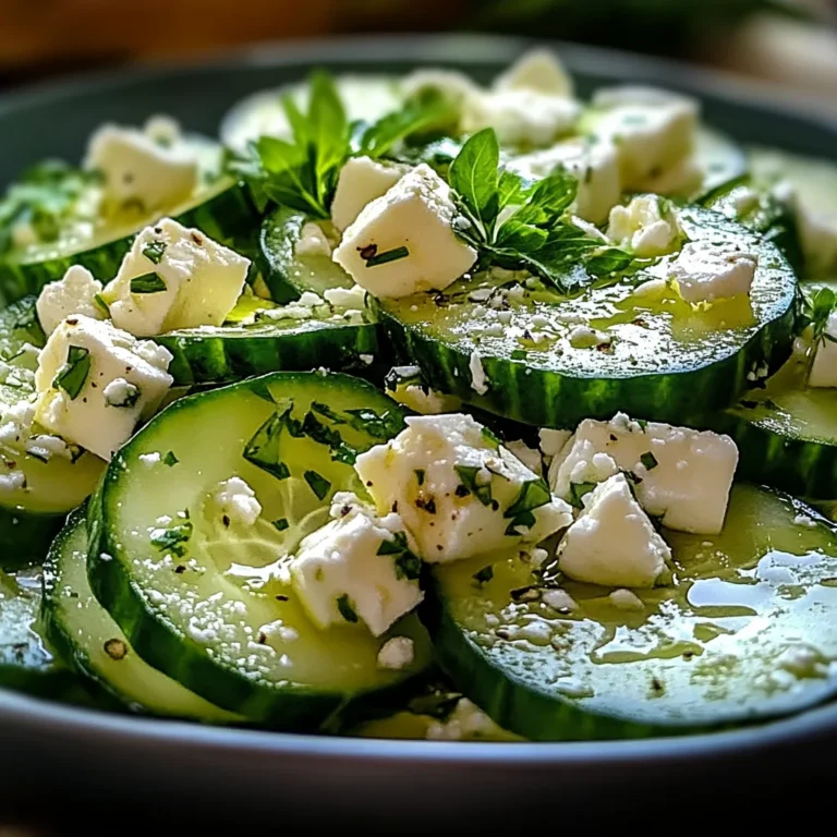 Cucumber Feta Salad