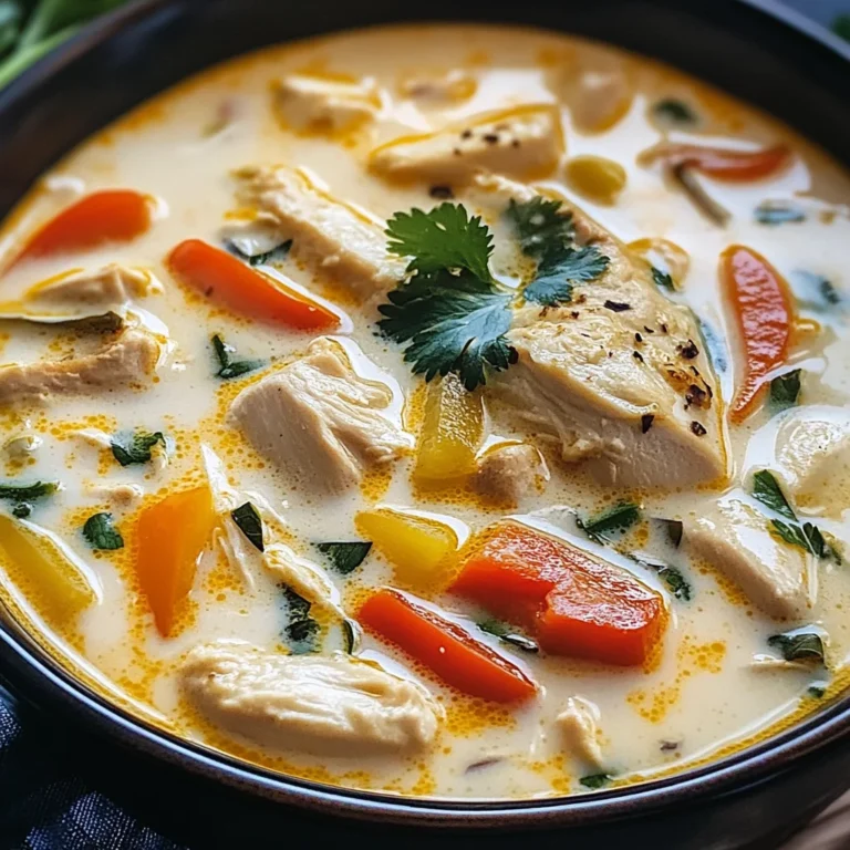 Easy Thai Chicken Soup