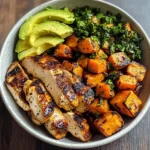 Grilled Chicken & Sweet Potato Bowl