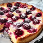 Healthy Berry Cottage Cheese Clafoutis
