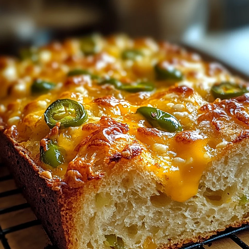 Jalapeno Cheddar Beer Bread
