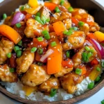 Juicy Blackstone Orange Chicken
