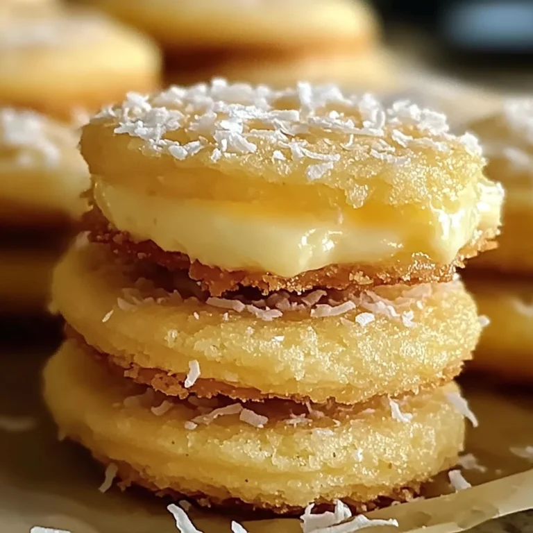 Lemon Coconut Heaven Cookies – Easy Dessert Recipe
