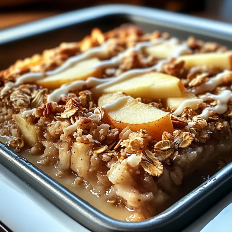 Oatmeal Apple Breakfast Bake