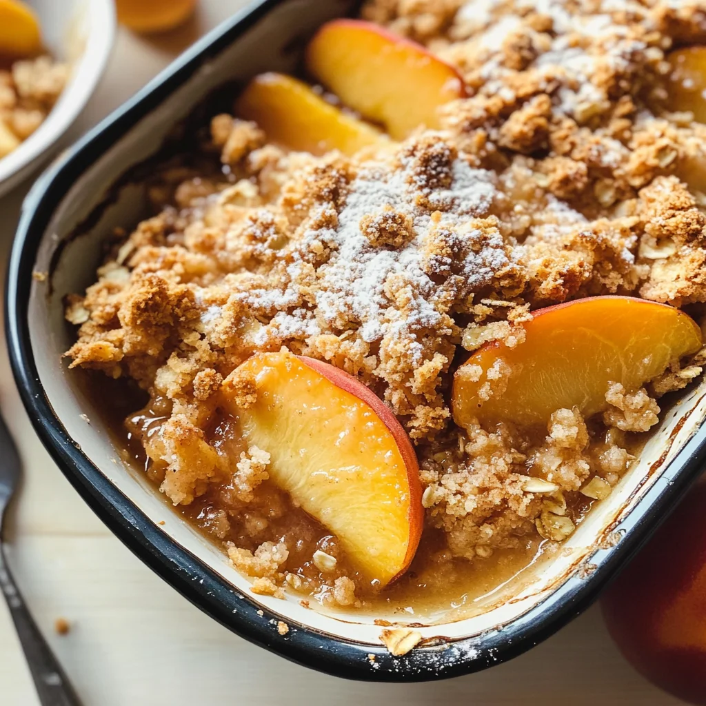 Peach Crisp