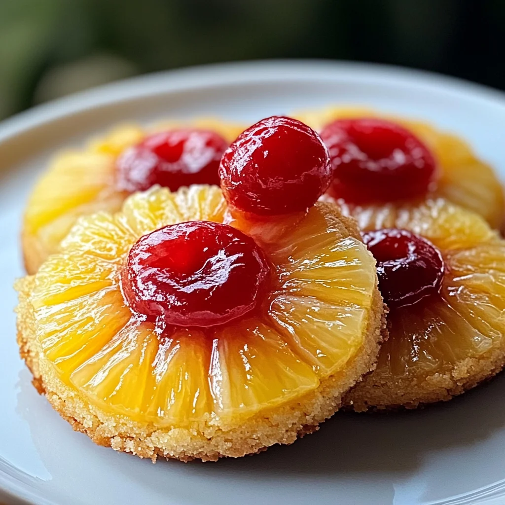 Pineapple Upside-Down Cookies: A Fun Twist on a Classic Dessert