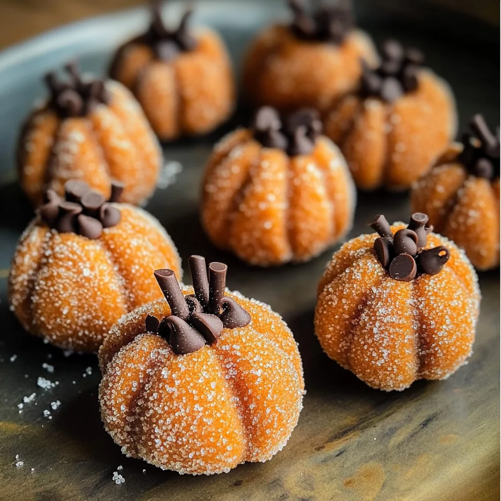 Pumpkin Cheesecake Truffles