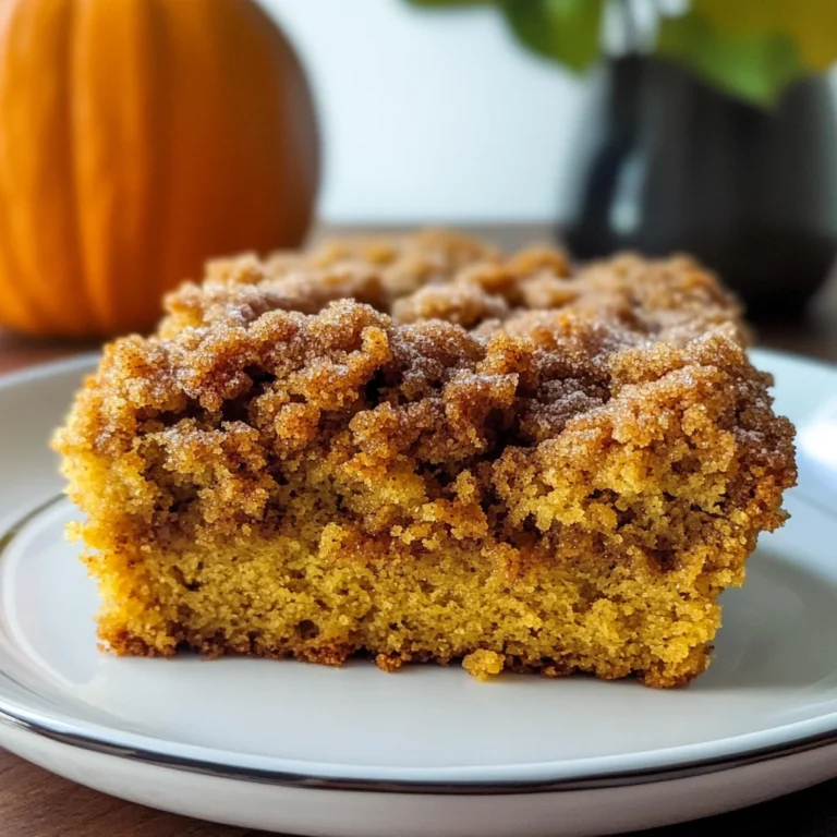 Pumpkin Coffee Cake