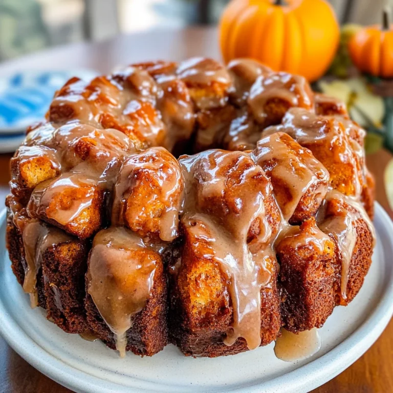 Pumpkin Spice Monkey Bread Recipe