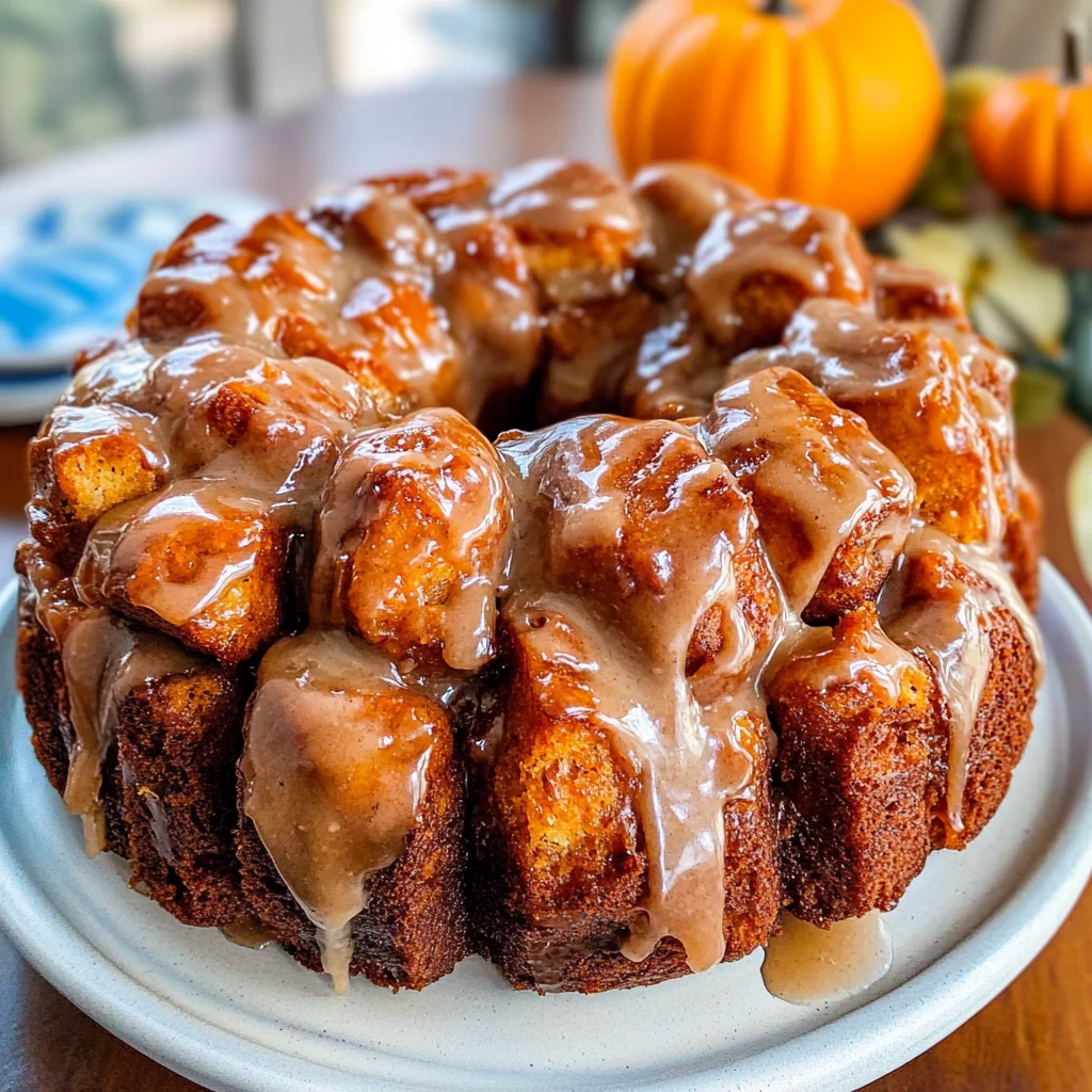 Pumpkin Spice Monkey Bread Recipe