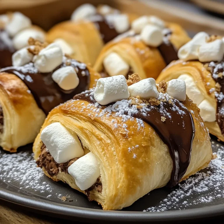 S'mores Crescent Rolls