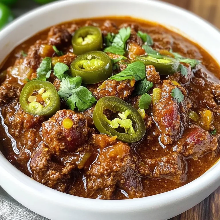 Texas Chili Recipe