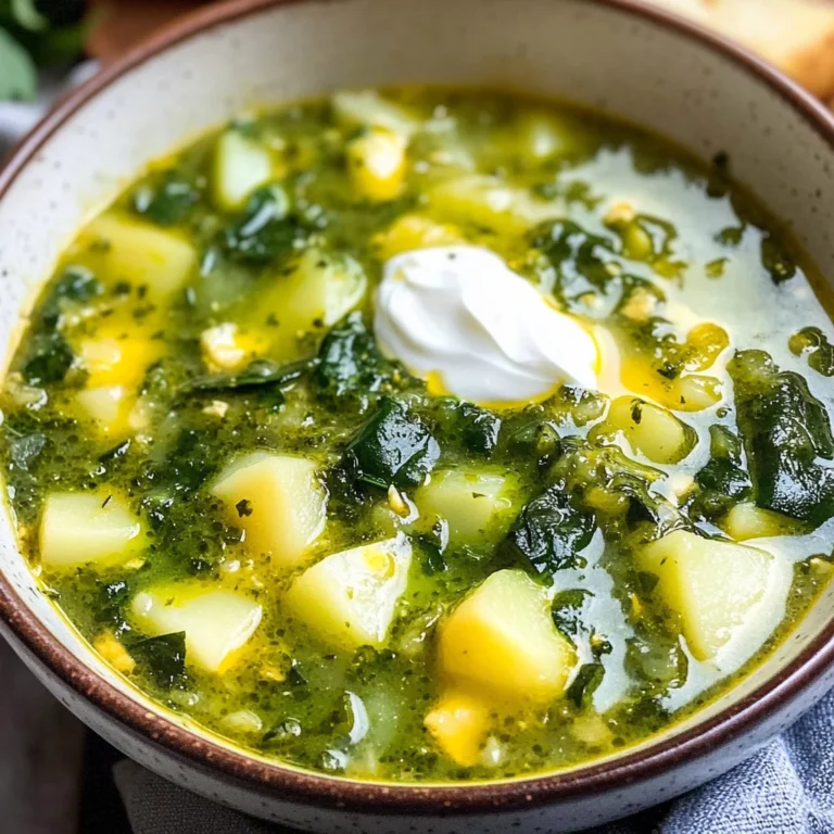 Ukrainian Green Borscht