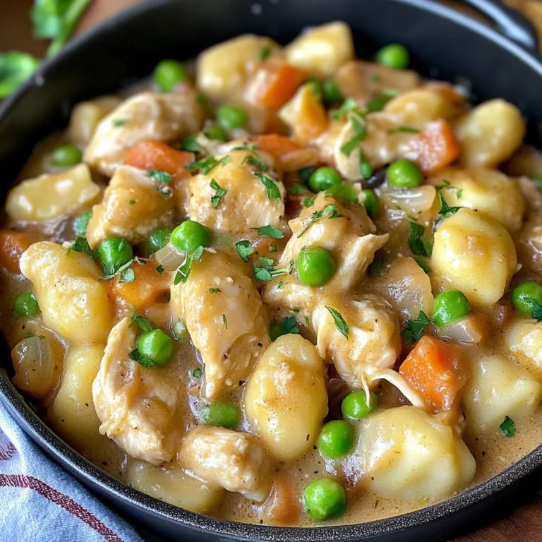 one pot gnocchi chicken pot pie