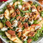Apple Arugula Salad With Maple Pecans