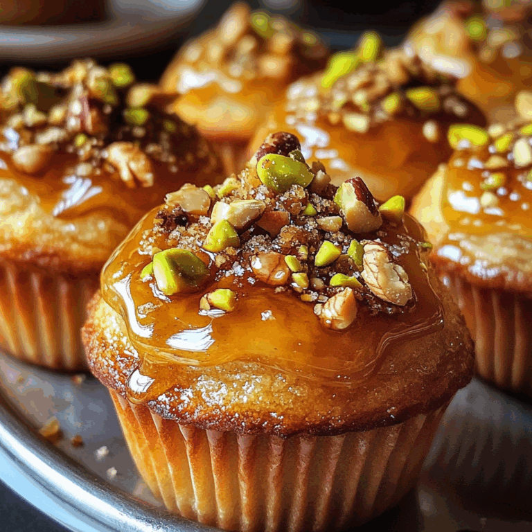 Baklava Muffins: The Perfect Fusion of Classic Greek Pastry and Modern Convenience