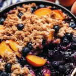 Blueberry Peach Crumble