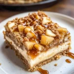 Caramel Apple Cheesecake Bars