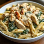 Chicken Spinach Penne