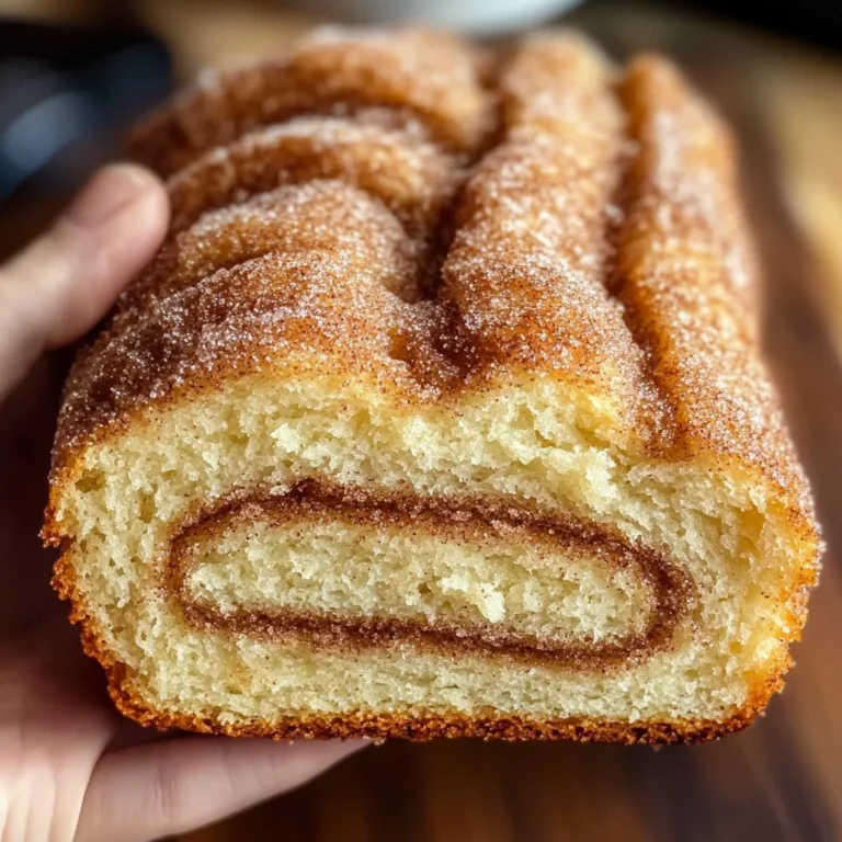 Cinnamon Sugar Donut Bread: A Sweet Delight Awaits!