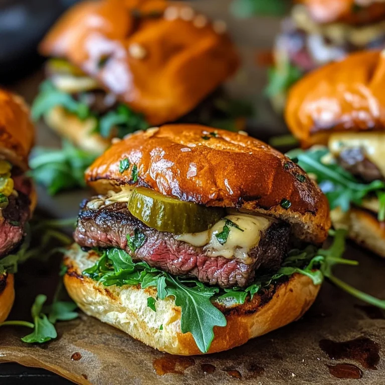 Cowboy Butter Steak Sliders