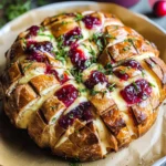 Cranberry Brie Pull-Apart Bread