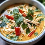 Easy Thai Coconut Chicken Soup