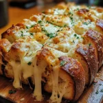 Garlic Parmesan Pull-Apart Bread