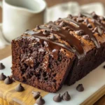 Hot Fudge Brownie Bread