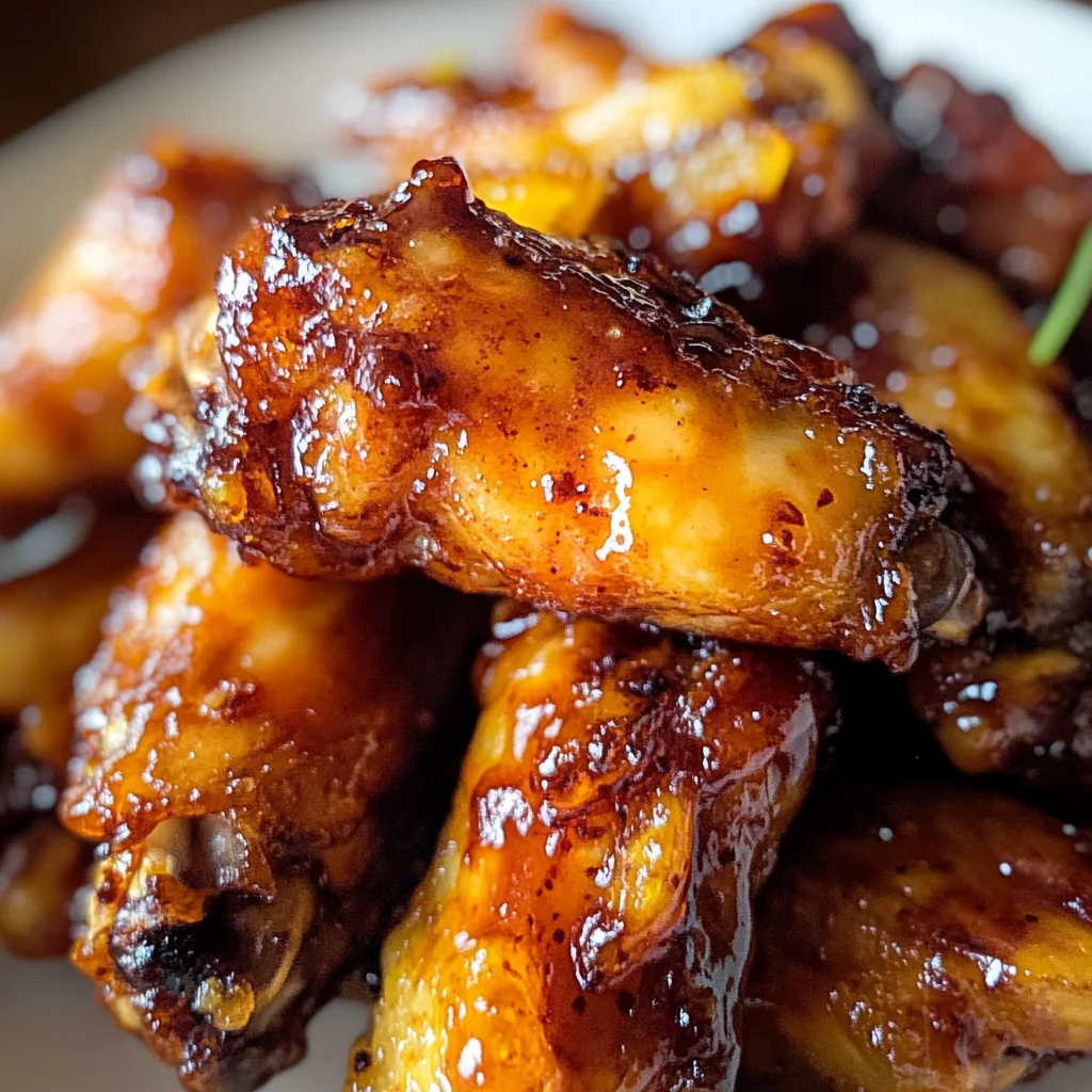 Irresistible Brown Sugar Pineapple Wings Chicken in 40 Minutes
