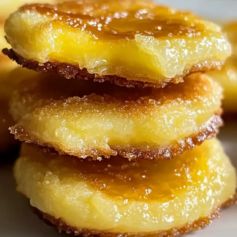 Lemon Curd Crème Brûlée Cookies - Tangy & Sweet Treat