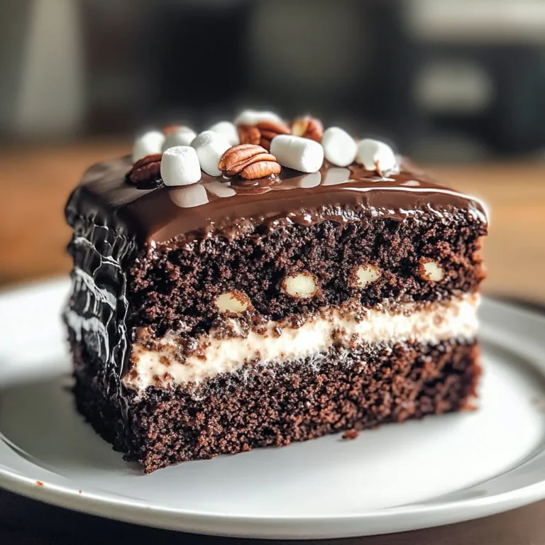 Mississippi Mud Cake