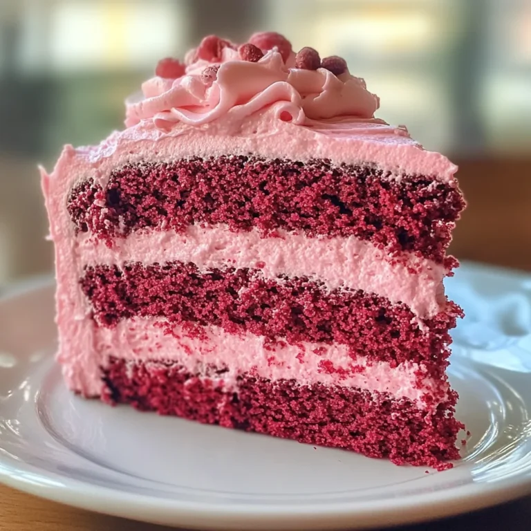 Mother's Day Pink Velvet Cake