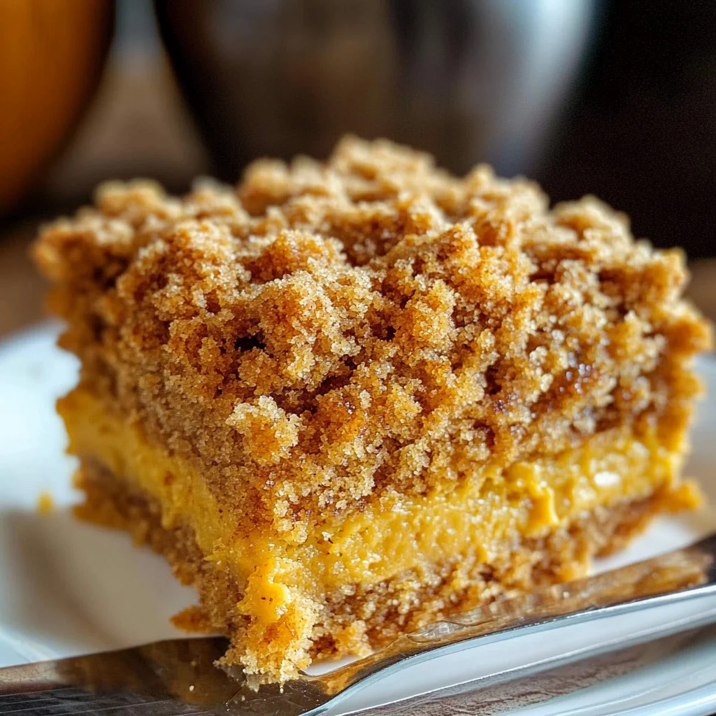 Pumpkin Spice Crumb Cake