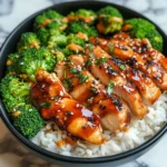 Sticky Chicken Bowls Recipe