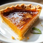 Tasty Pumpkin Pie Brulee with Bourbon Vanilla