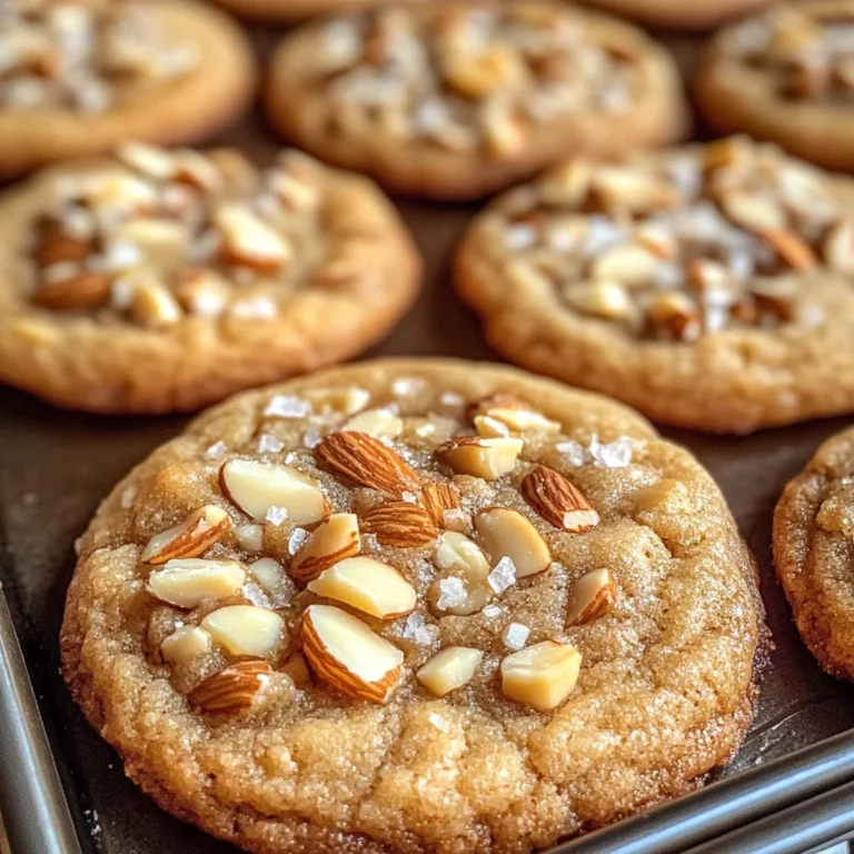 Toffee Almond Cookies