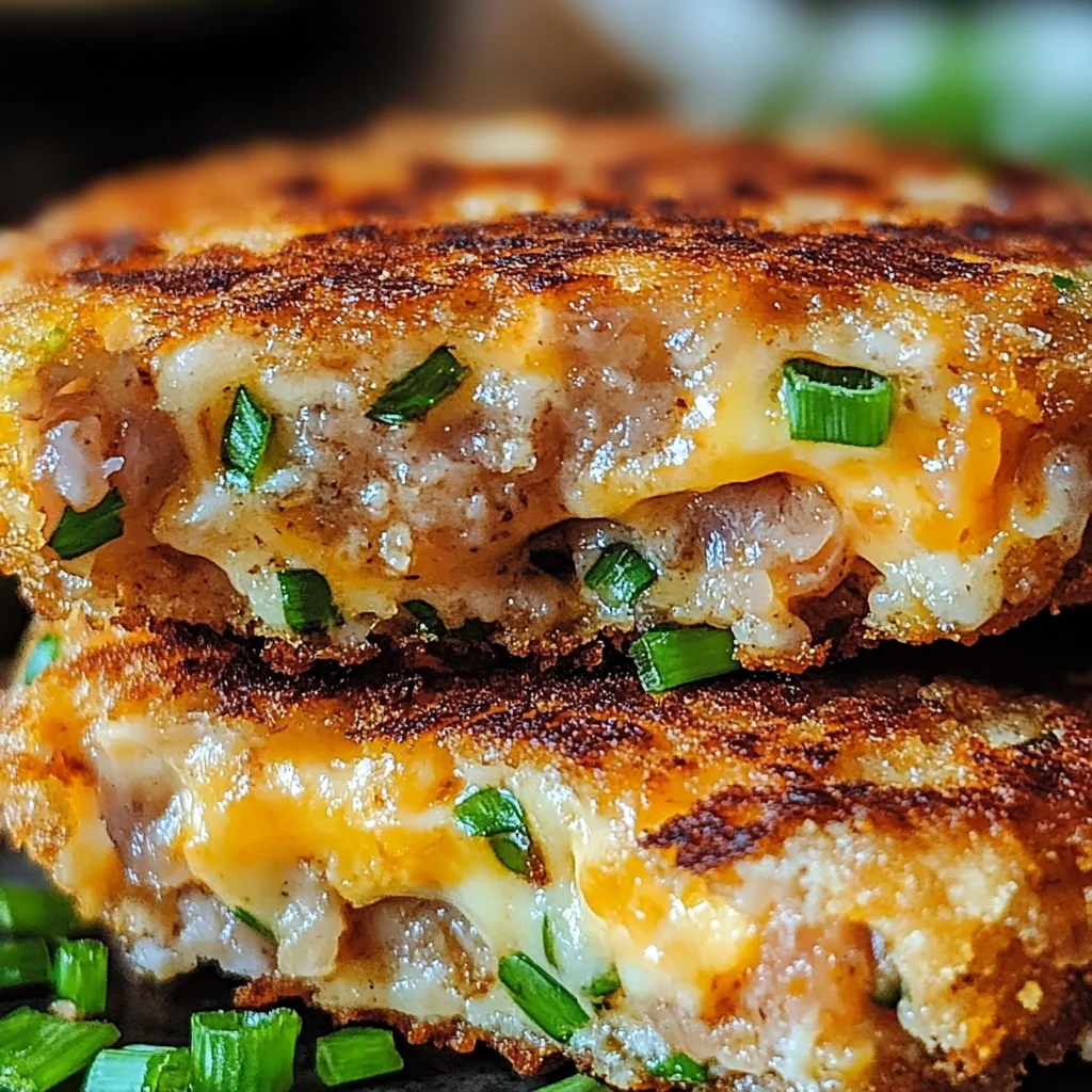 Tuna Melt Patties Recipe